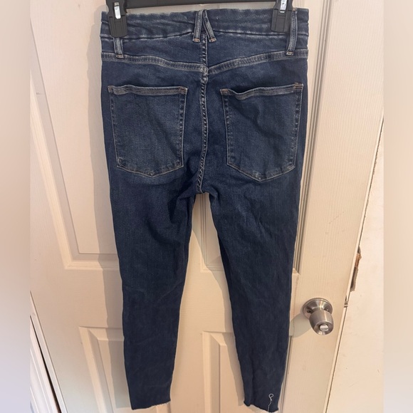 Good American Good Legs Skinny Crop Jeans Womens 4 27 High Rise Stretch - Picture 8 of 15